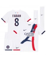 Paris Saint-Germain Fabian Ruiz #8 Vieraspaita Lasten 2024-25 Lyhythihainen (+ shortsit)